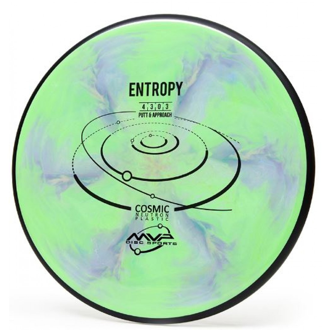 Cosmic Neutron Entropy, MVP Overstable Disc Golf Putter | Disc Golf ...